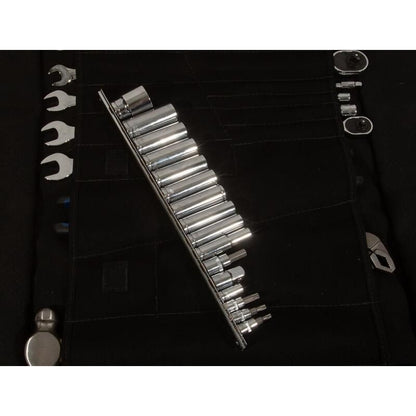 PRP RZR Roll Up Tool Bag with 36pc Tool Kit