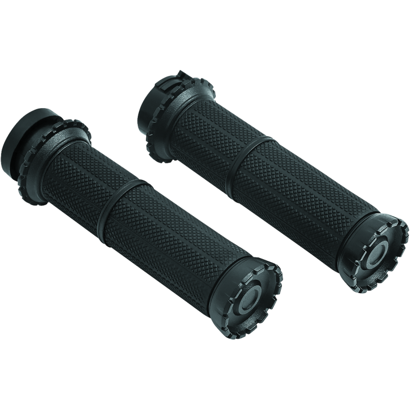 Kuryakyn Riot Grips Dual Cable Satin Black