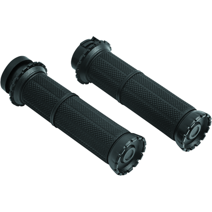 Kuryakyn Riot Grips Dual Cable Satin Black