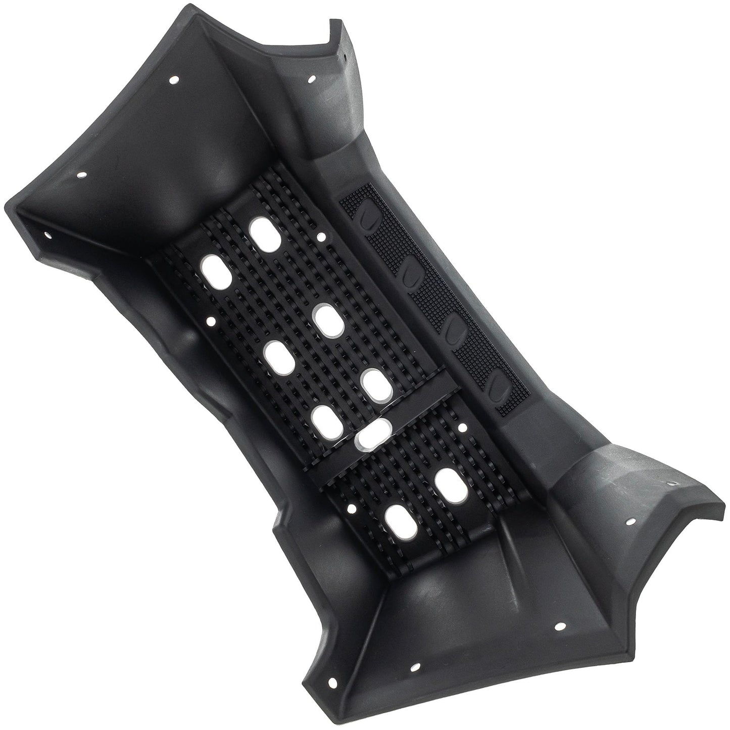 Polaris ATV Utility Footwell, Right, Gloss Black, Genuine OEM Part 0453713-070, Qty 1