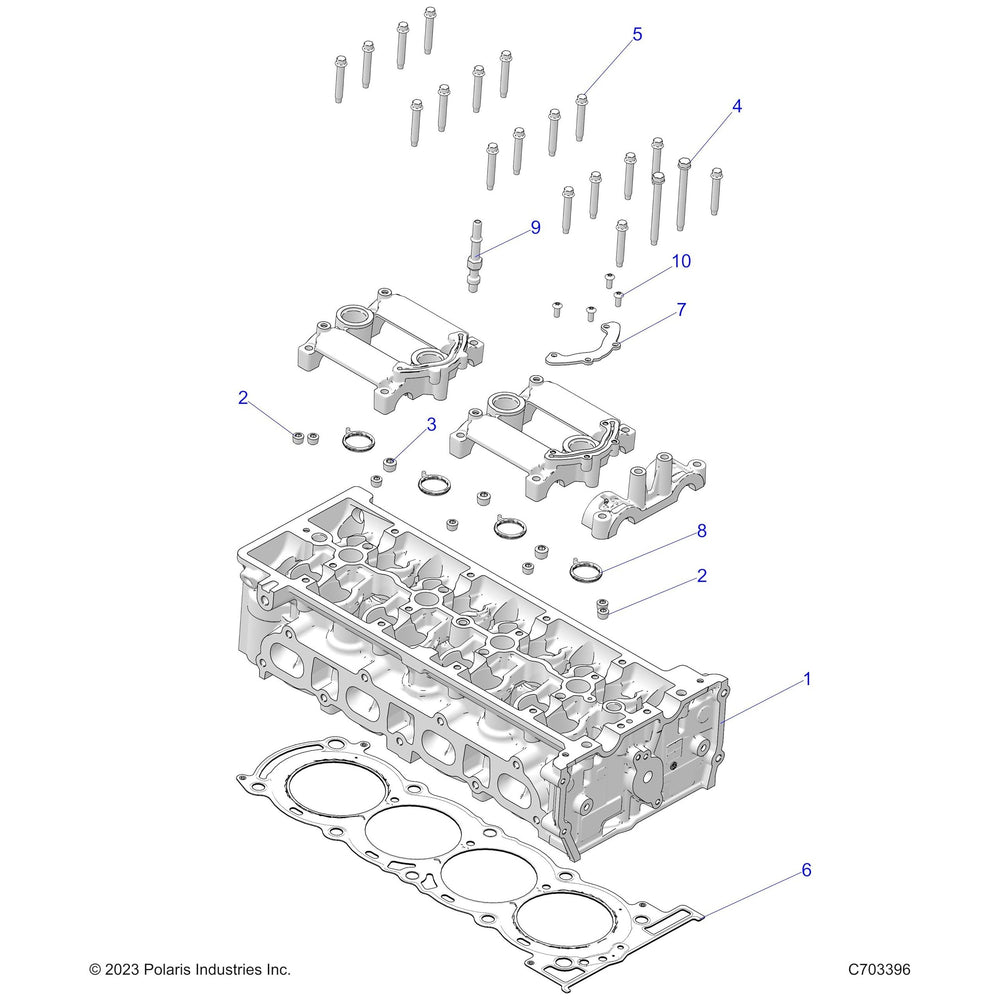 
                      
                        Polaris RZR GASKET-HEAD, Genuine OEM Part 5814500, Qty 1
                      
                    