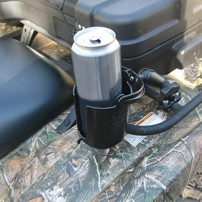 Self Leveling Cup Holder & Cozy W/Zinc Coated U Bolt Base