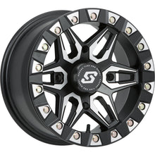 Split 6 Bdlk Wheel 14x7 4/156 6+1 (+30mm) Blk/Machined