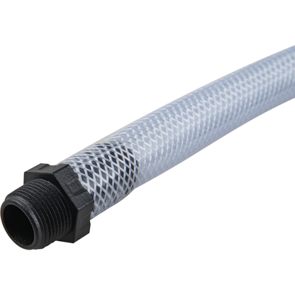 Filler Hose W/Screw Cap Reinforced 12"