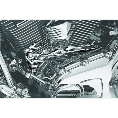 Kuryakyn Flame Shift Linkage Chrome