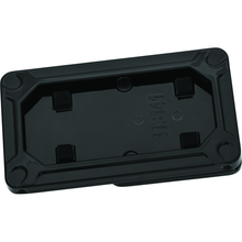 Kuryakyn Nova Side Mount License Plate Frame Gloss Black