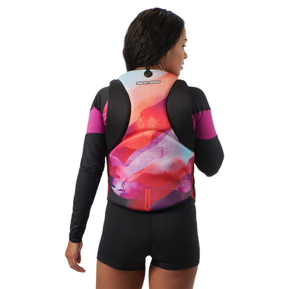 Sea-Doo Airflow Sunset Edition Adult Unisex PFD/Life Jacket (Ecoprene) 285988,Red,XX-Large