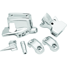 Kuryakyn Handlebar Control Dress Up Kit Chrome