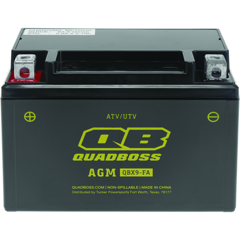 QuadBoss Maintenance-Free AGM Battery QBX9-FA