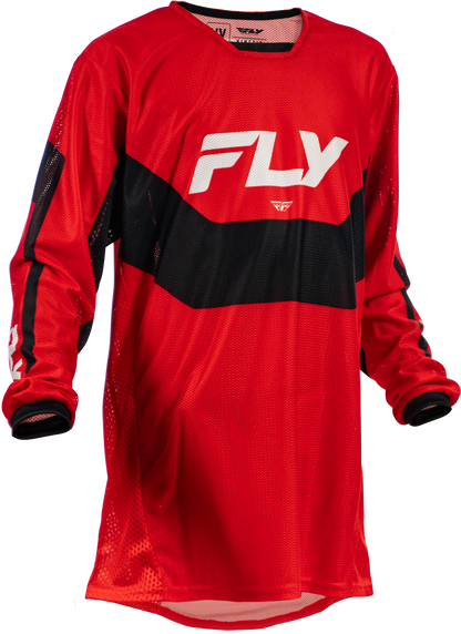 Yth Kinetic Mesh Jersey Red/Black/White Yxl