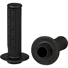 Control Mx Lock On Grips Black   Half Waffle