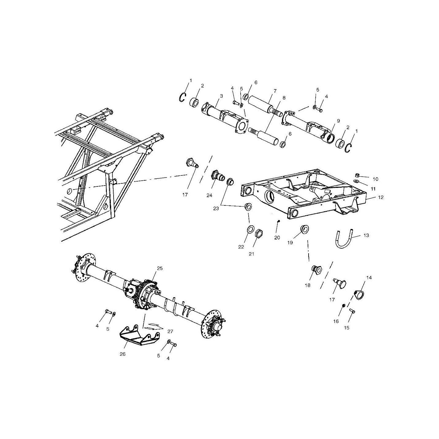 Polaris ATV Seal Cover, Inner, Genuine OEM Part 5411553, Qty 1