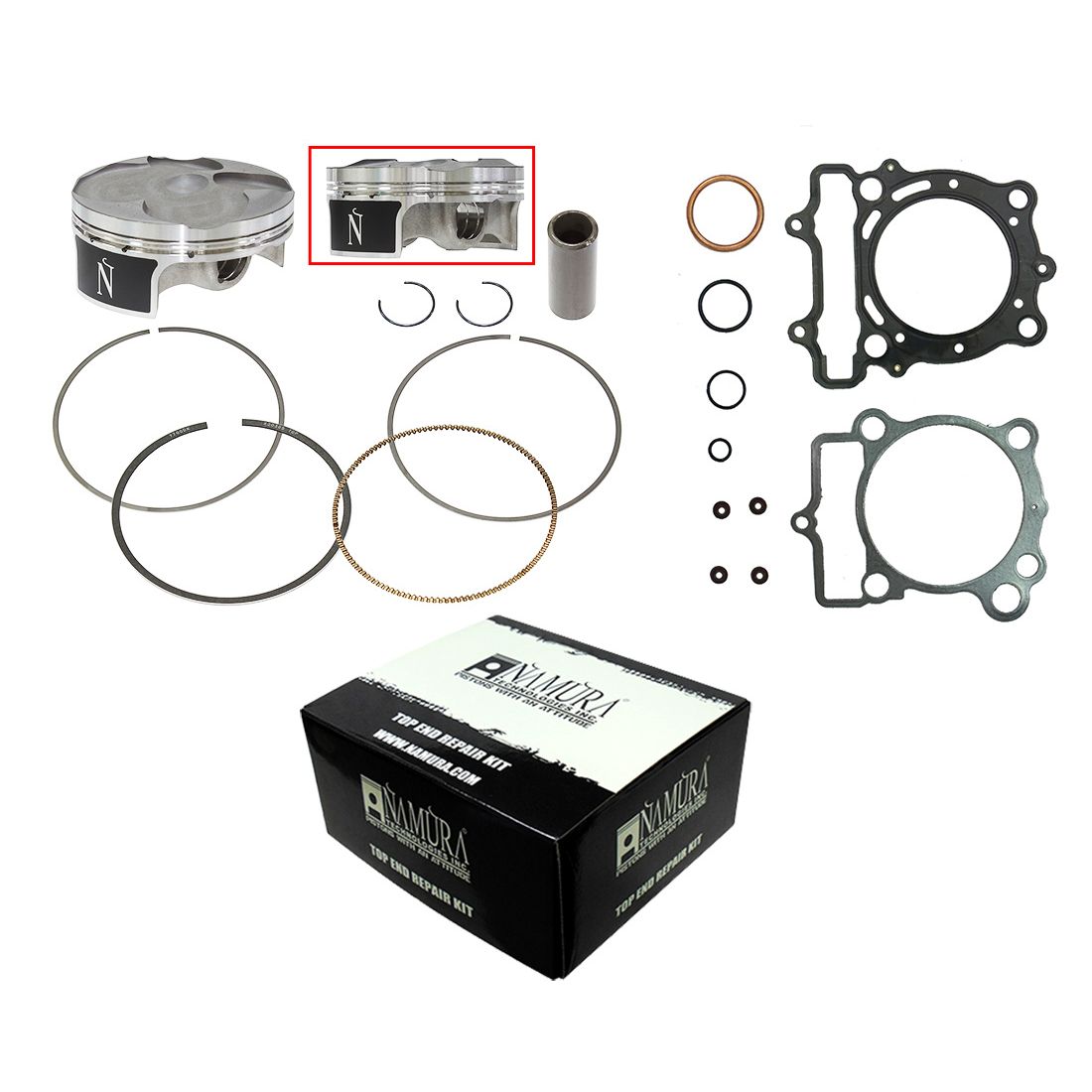 Top End Kit Forged 76.96/Std 11:1 Suz