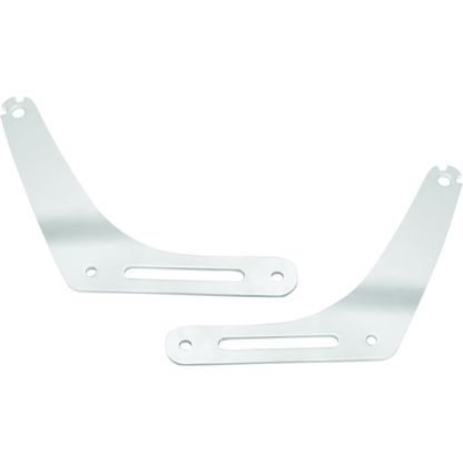 Kuryakyn Fixed Mounts Multi-Purpose Driver & Passenger Backrest 18-Up Softail Black