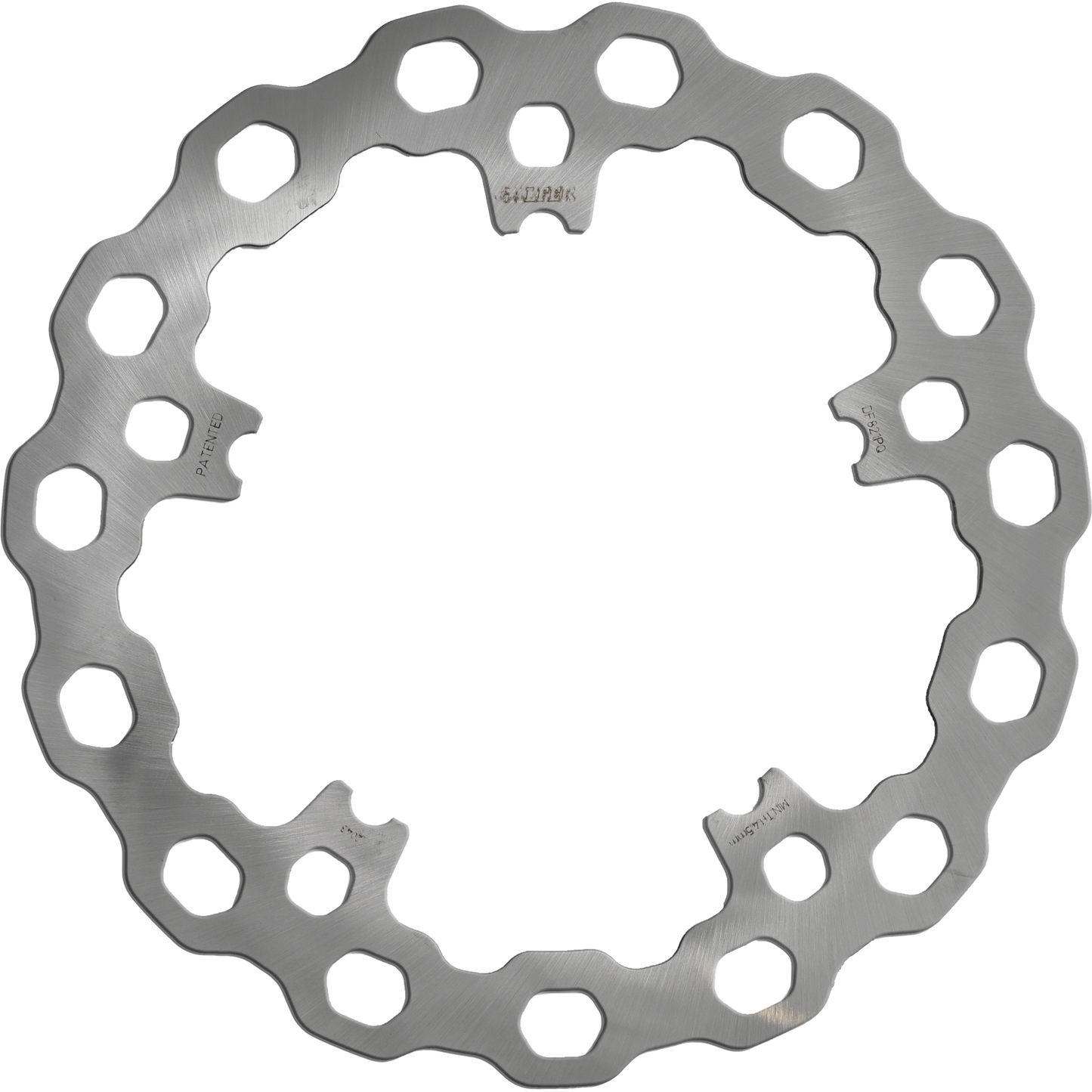 Rotor 11.8" Permtr Cubiq Fr Stainless Fxd