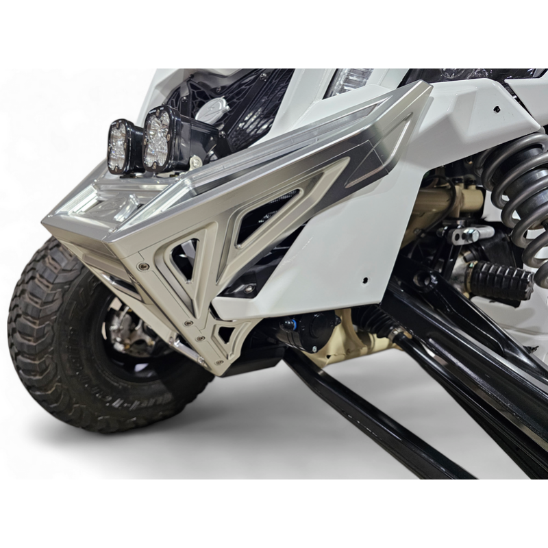 Elektric Offroad 2017+ Can Am X3 Maverick Billet Front Winch Bumper Anodized Clear