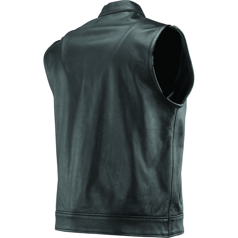 Kuryakyn Leather By River Road Vandal Club Vest Black - Small
