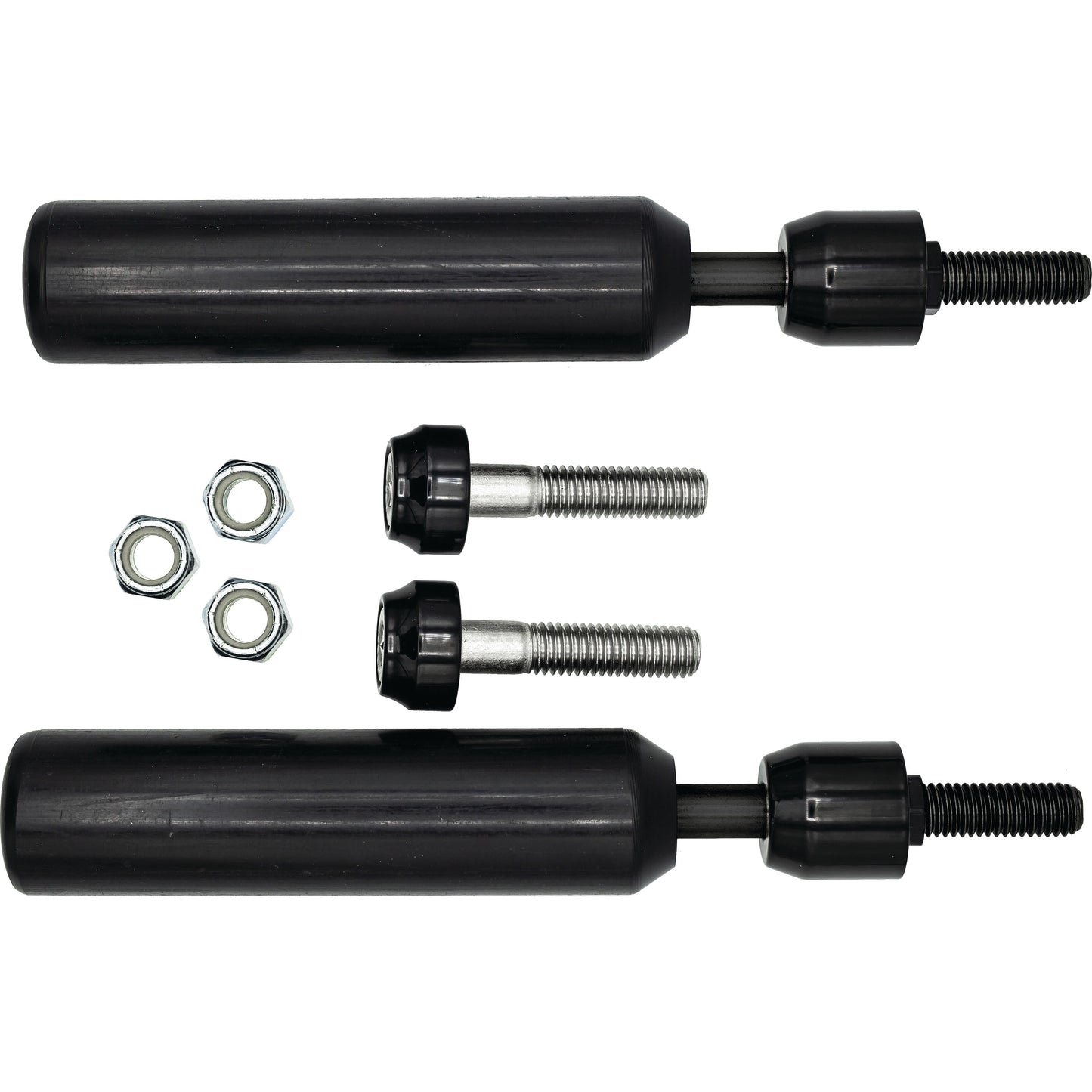 Shock Mount Sliders Black Dyna 09 17