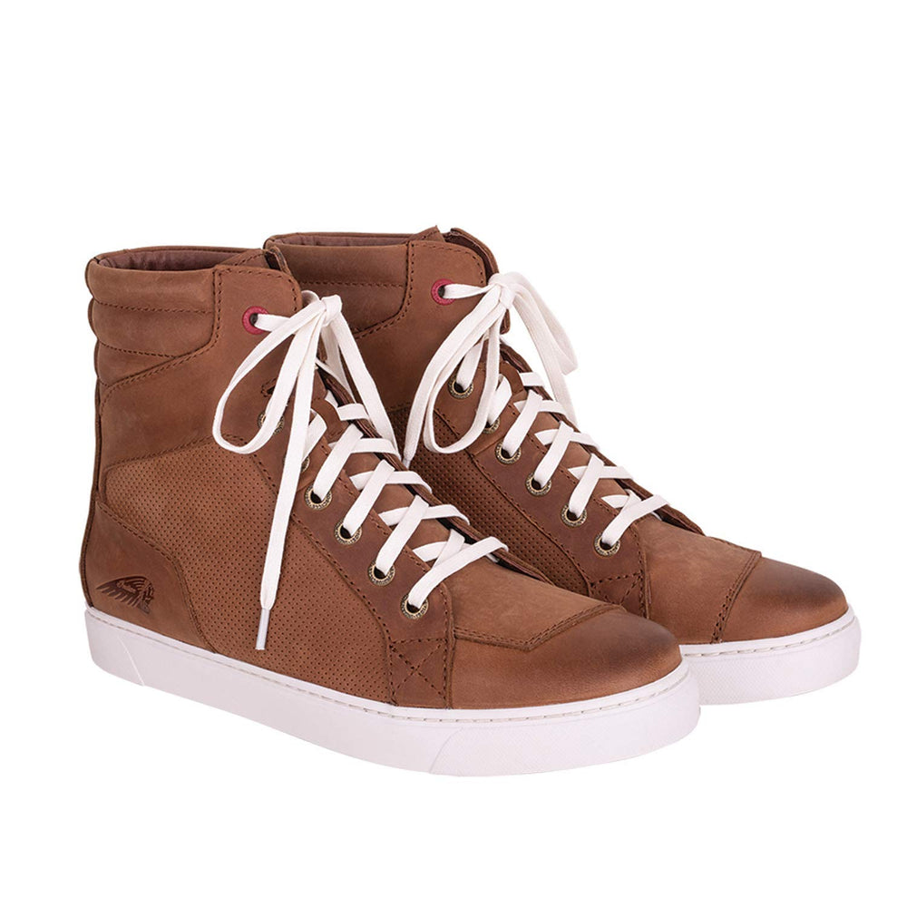 Indian Motorcycle Men's Leather Boyd Sneaker, Brown - 13