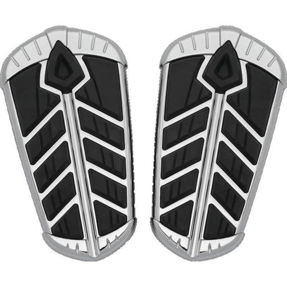 Kuryakyn Spear Floorboard Insert Passenger Indian Chrome