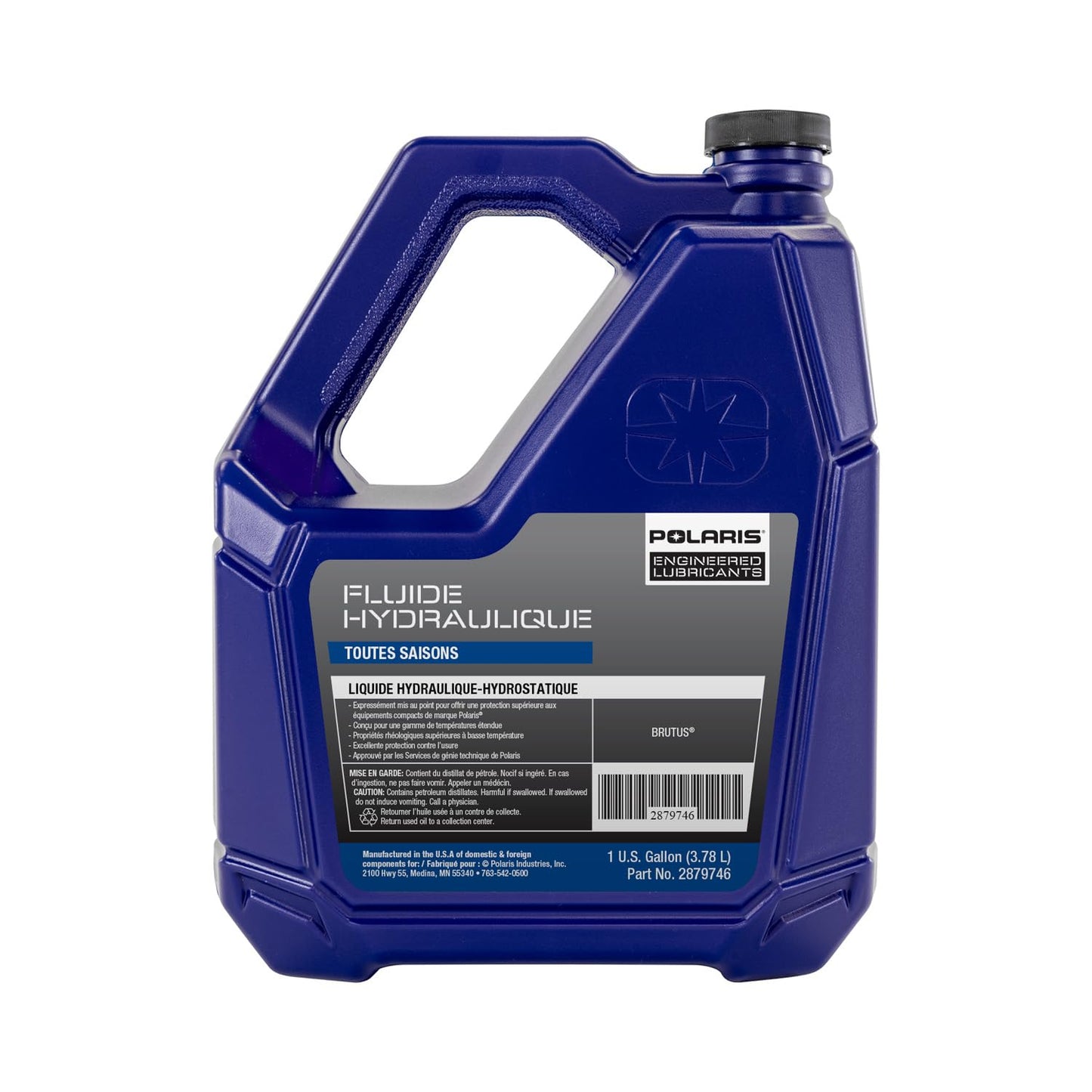 Polaris ATV Hydraulic Fluid, 1 Gallon, Part 2879746