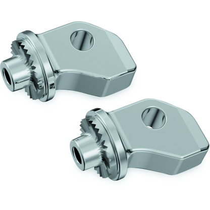 Kuryakyn Splined Peg Adapters Front Indian Scout Chrome