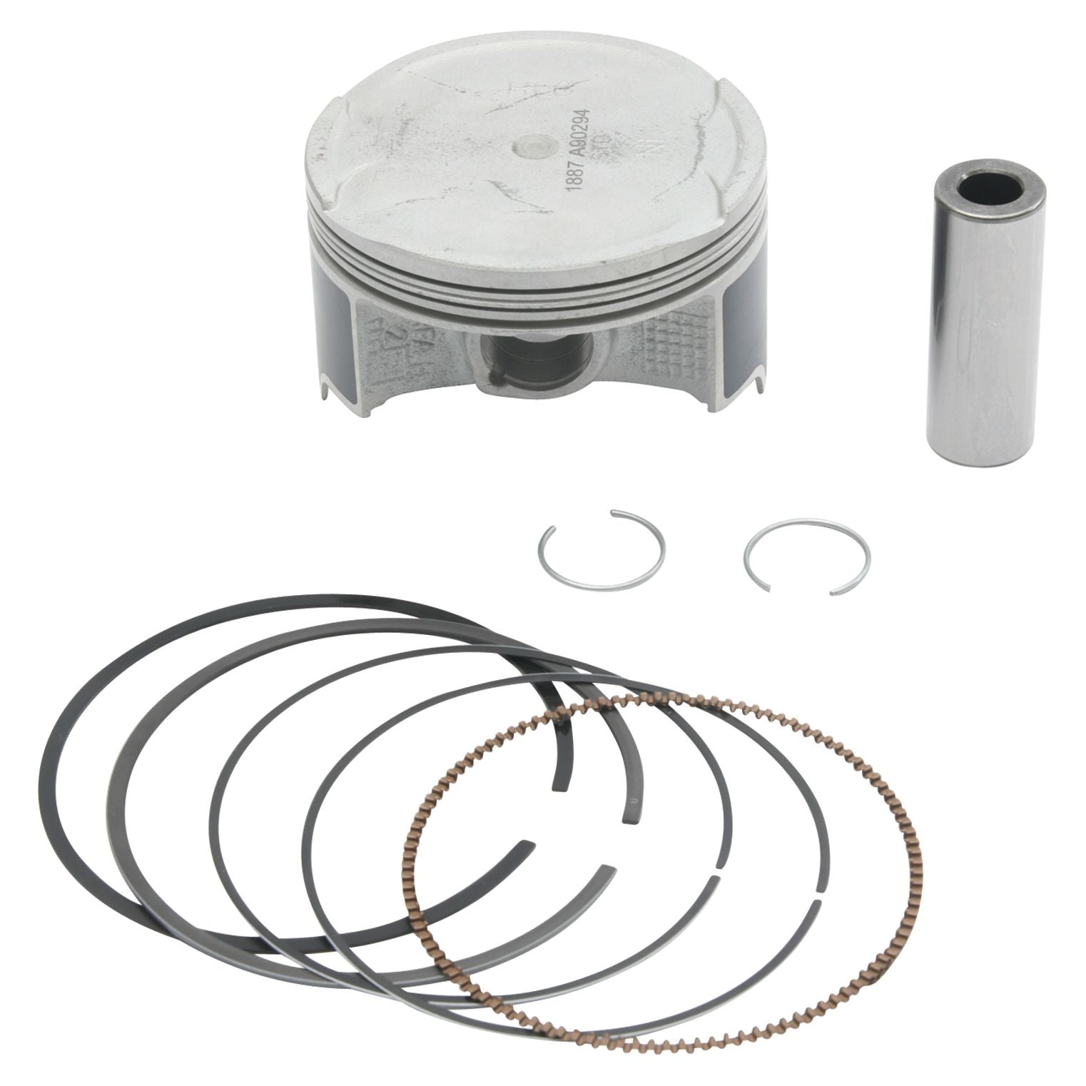 Piston Kit Cast 91.96/Std 10.0:1 Hon
