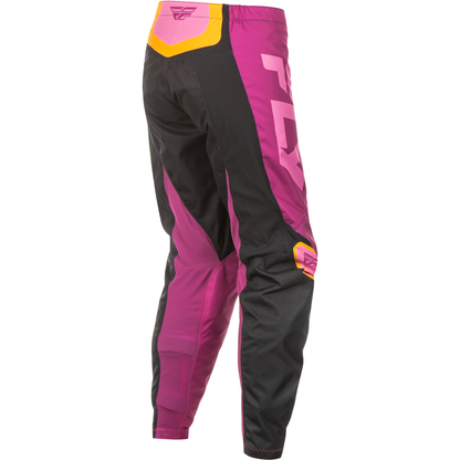Women's F 16 Pants Ca/Ny Black/Mauve/Yellow Sz 0/02