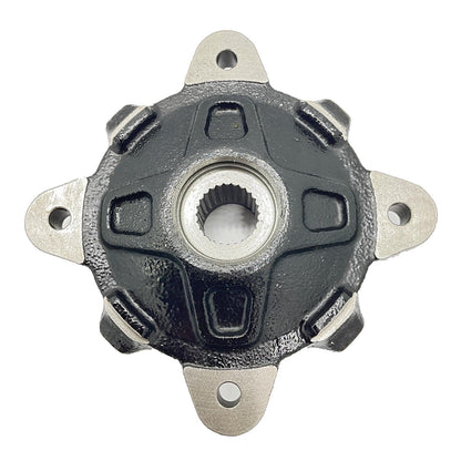 Polaris Ranger Front Wheel Hub, Medium Gloss Black, Genuine OEM Part 5137659-067, Qty 1
