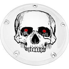 7   Tc Derby Cover Skull Chrome