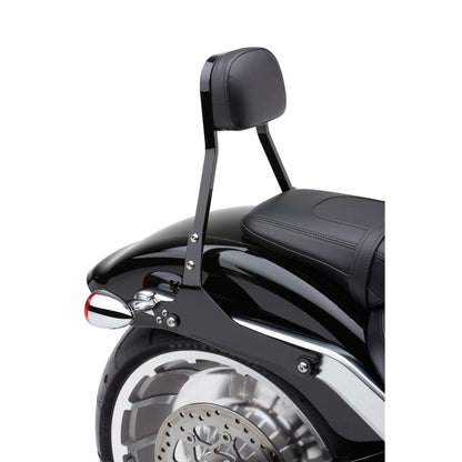 Detachable Backrest Round Black Flsb 18 22