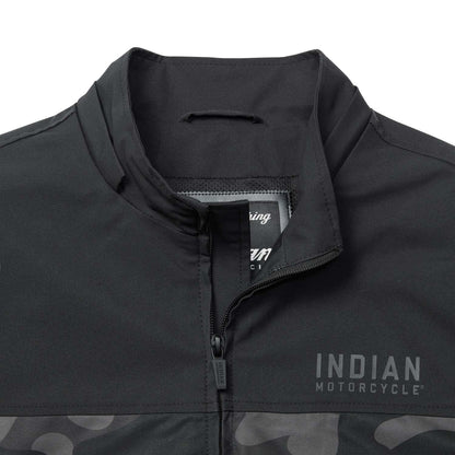 Indian Motorcycle Men's Casual Camo Jacket, Black - 2XL - 286285412