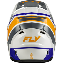 Youth Kinetic Scrap Helmet White/Orange/Blue/Grey Ys