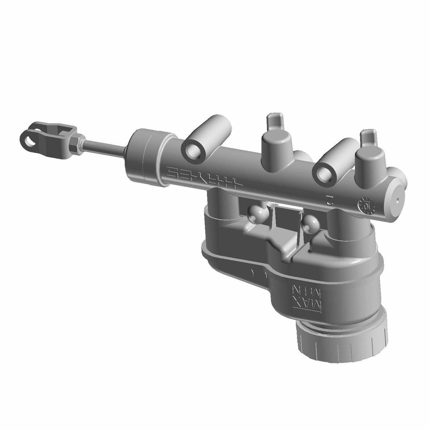 Polaris ATV Tandem Master Cylinder Assembly, Short, Genuine OEM Part 1911985, Qty 1