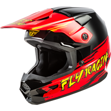 Youth Kinetic Surge Helmet Black/Red/Yellow Yl
