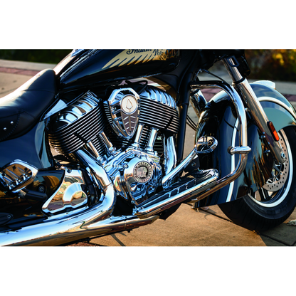 Kuryakyn Spear Brake Pedal Pad For 14-23 Indian Models Chrome