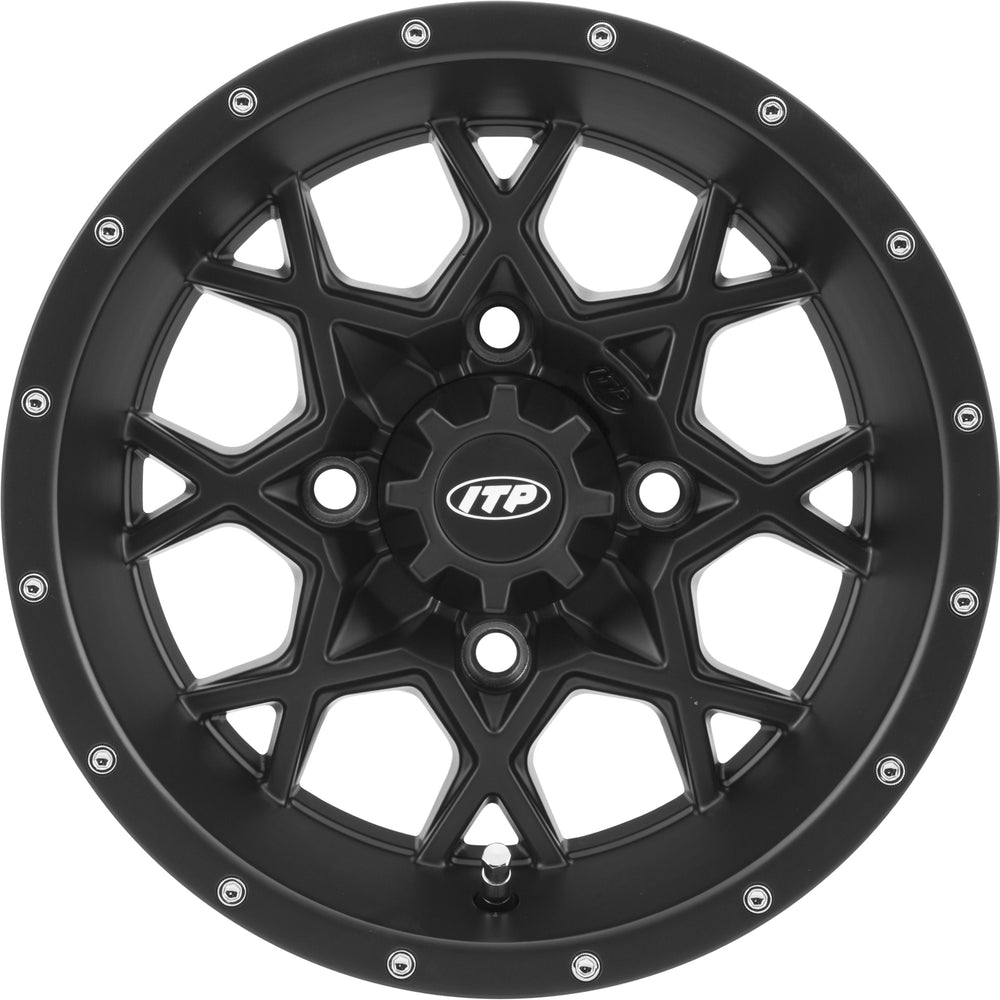 Hurricane 15x7 4/110 5+2 Black