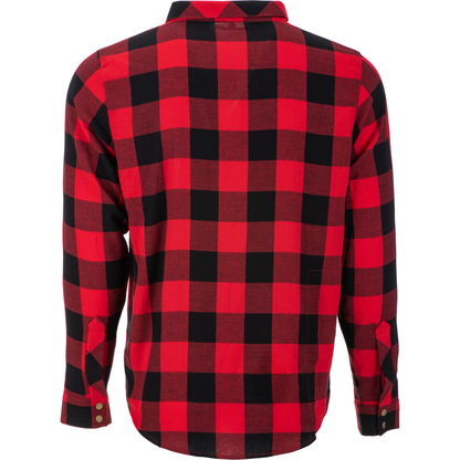 Fly Tek Flannel Red/Black Sm