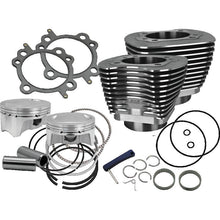 S&S Cycle 07-17 BT 107in Bolt-In Big Bore Kit - Wrinkle Black