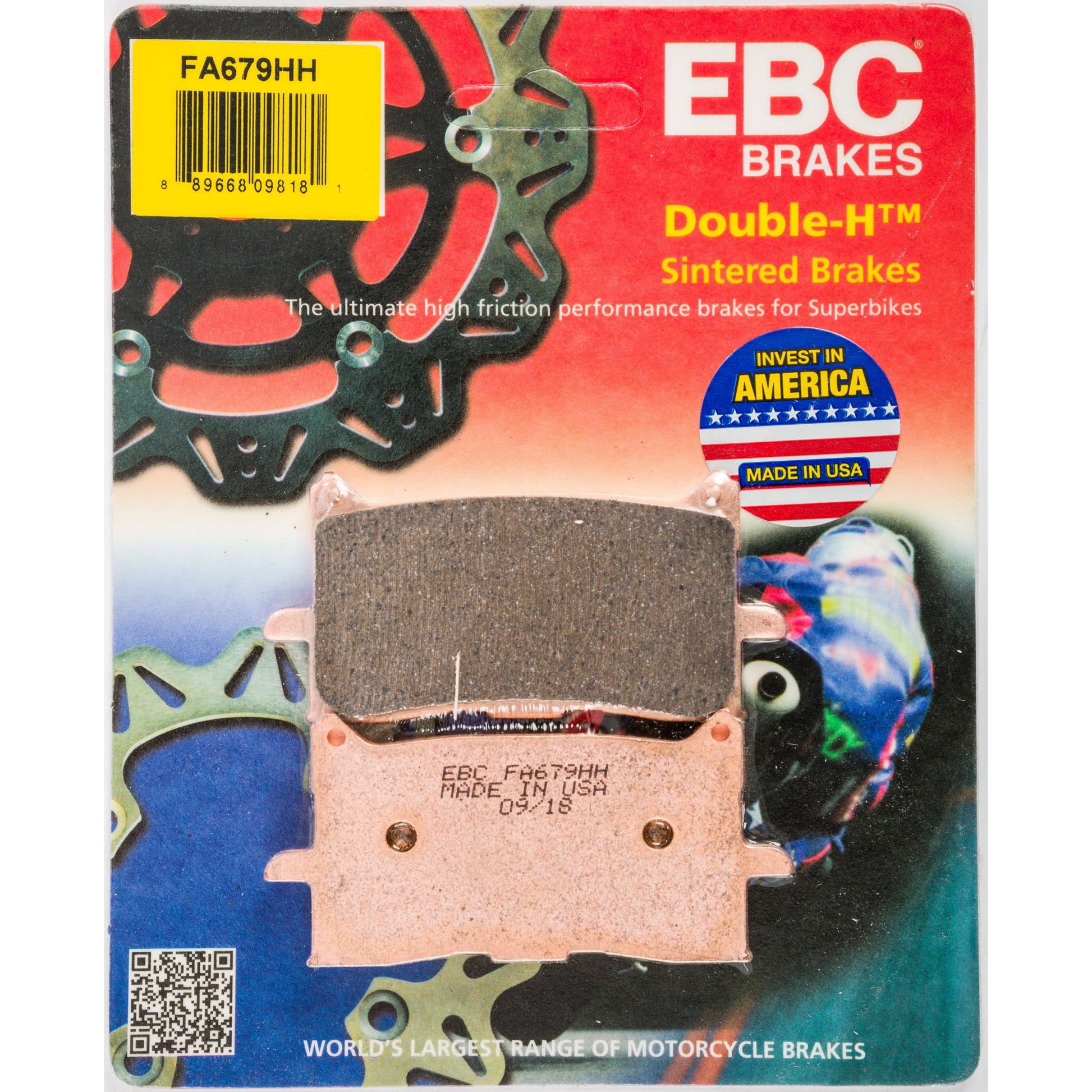 Brake Pads Fa679hh Double H Sintered