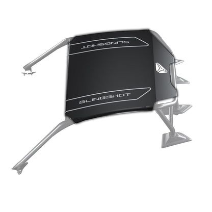 Polaris Slingshot Excursion Top Canvas Roof, Gray, for Specific Signature LE, R, S, SL, SLR and Roush Edition Models, Includes Canvas Only, Easy Install, Sun and Weather Protection - 2890565