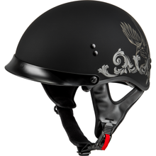 Hh 65 Corvus Helmet W/ Peak Matte Black/Tan 2x