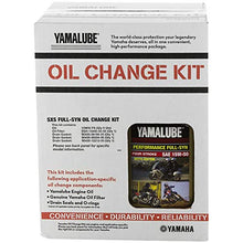 Yamalube Full Synthetic 15W-50 Oil Change Kit For Side x Sides - LUB-SXSCG-KT-15