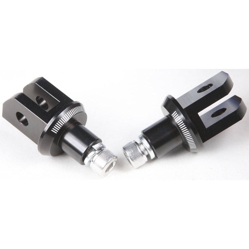 Footpeg Adapter Black Yam