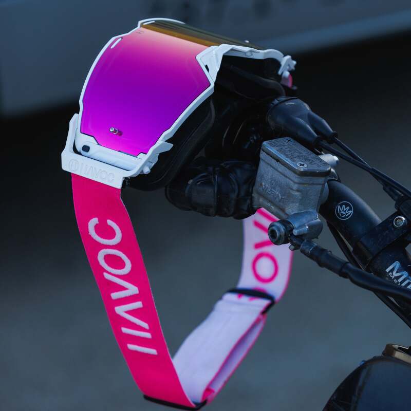 Havoc Racing Helios Off-Road Goggle Flamingo