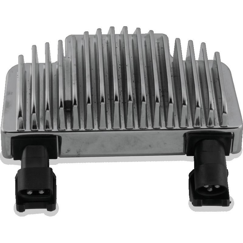 Twin Power 08-17 FXD Chrome Voltage Regulator Replaces H-D 7455-04 74361-08 40 Amp
