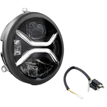 7" Zenith Led Headligh H4 Plug