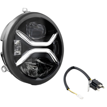 7" Zenith Led Headligh H4 Plug
