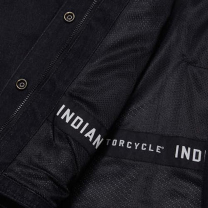 Indian Motorcycle Women's Alex Denim Jacket, Black - XS - 283336401