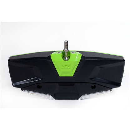 Bezel Halo Billet/Led/Cast Green